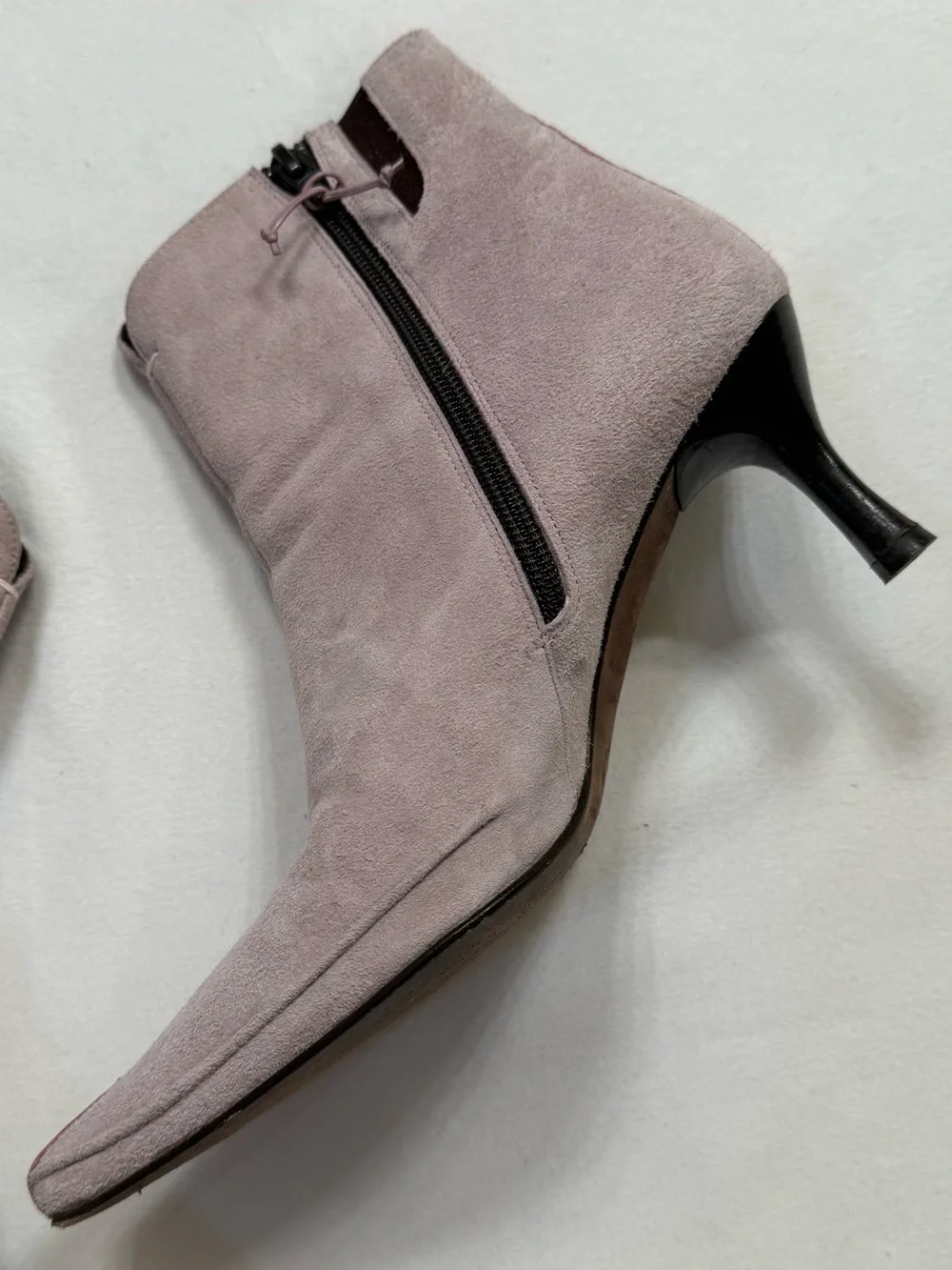 Vintage Donald J. Pliner Suede Booties